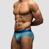 Blue Adrenaline Mid-Rise Brief