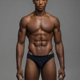 Black Bikini Brief | Single-Lined