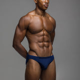 Navy Bikini Brief | Single-Lined