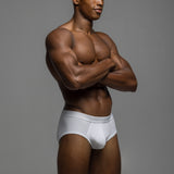 White Mid-Rise Brief
