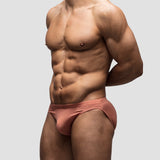 Terracotta Bikini Brief | Single-Lined