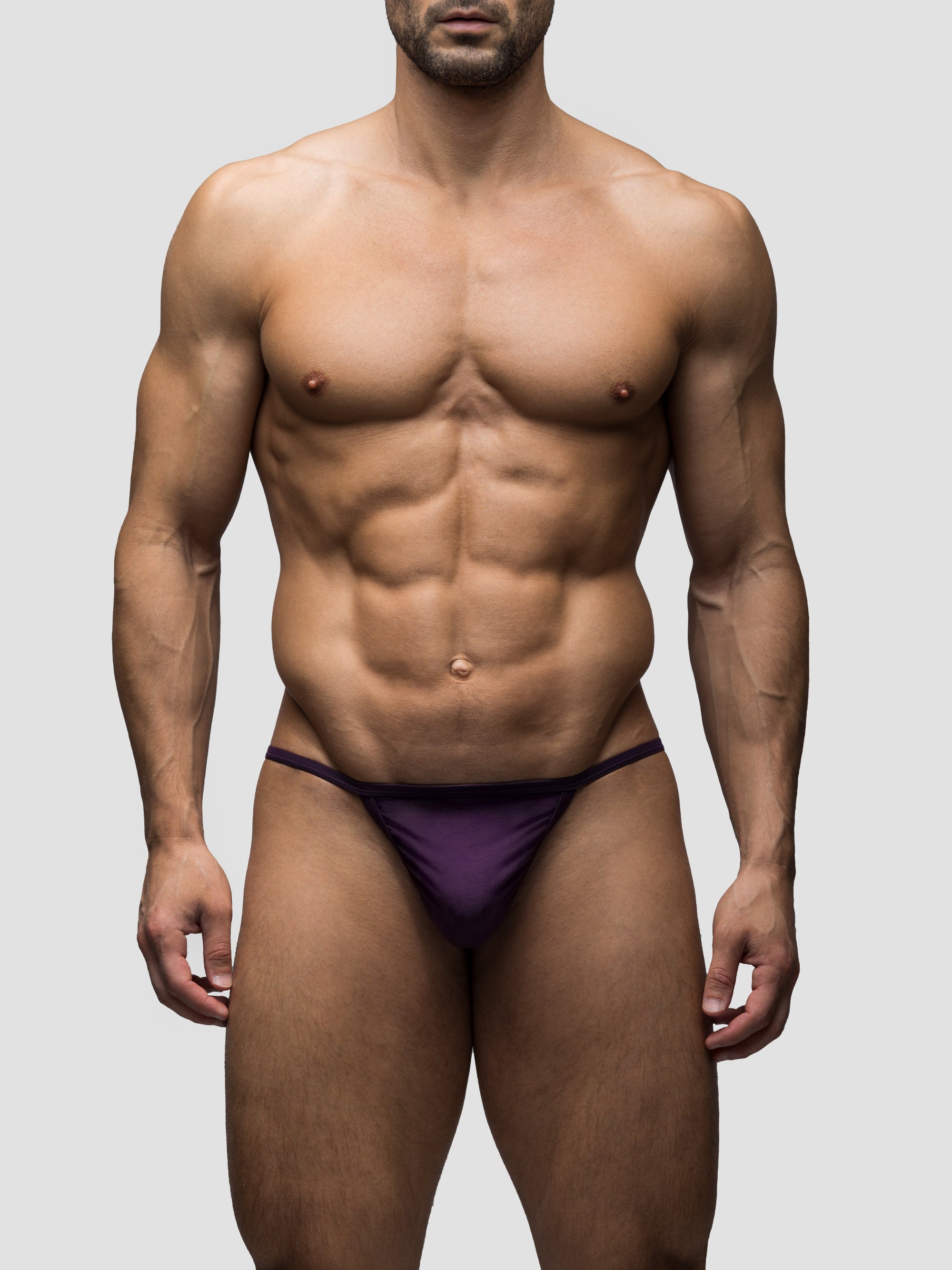 Deep Purple T-Back Thong