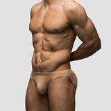 Natural Bikini Brief | Single-Lined