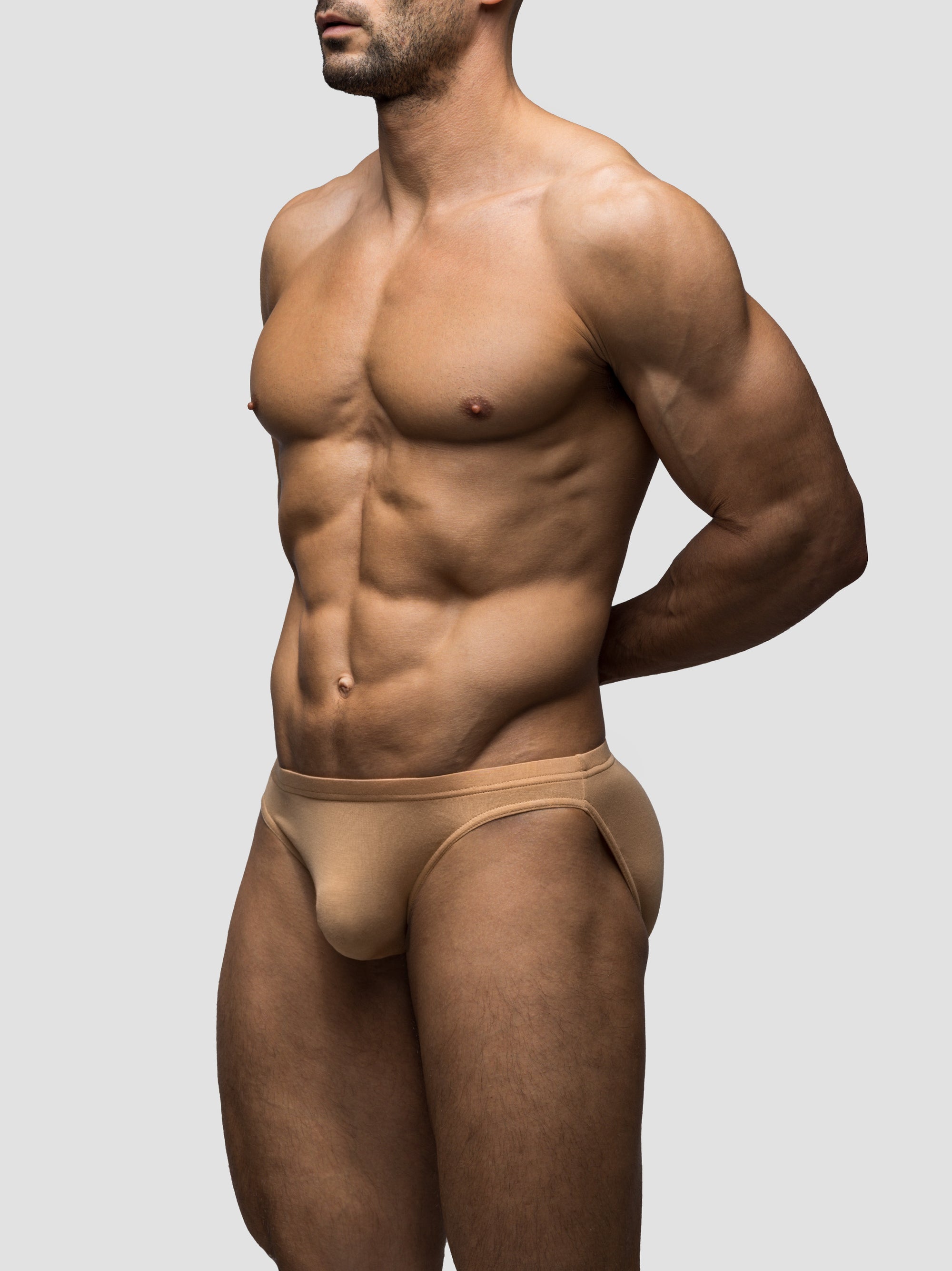 Natural Bikini Brief | Single-Lined