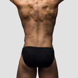 Black Bikini Brief | Single-Lined