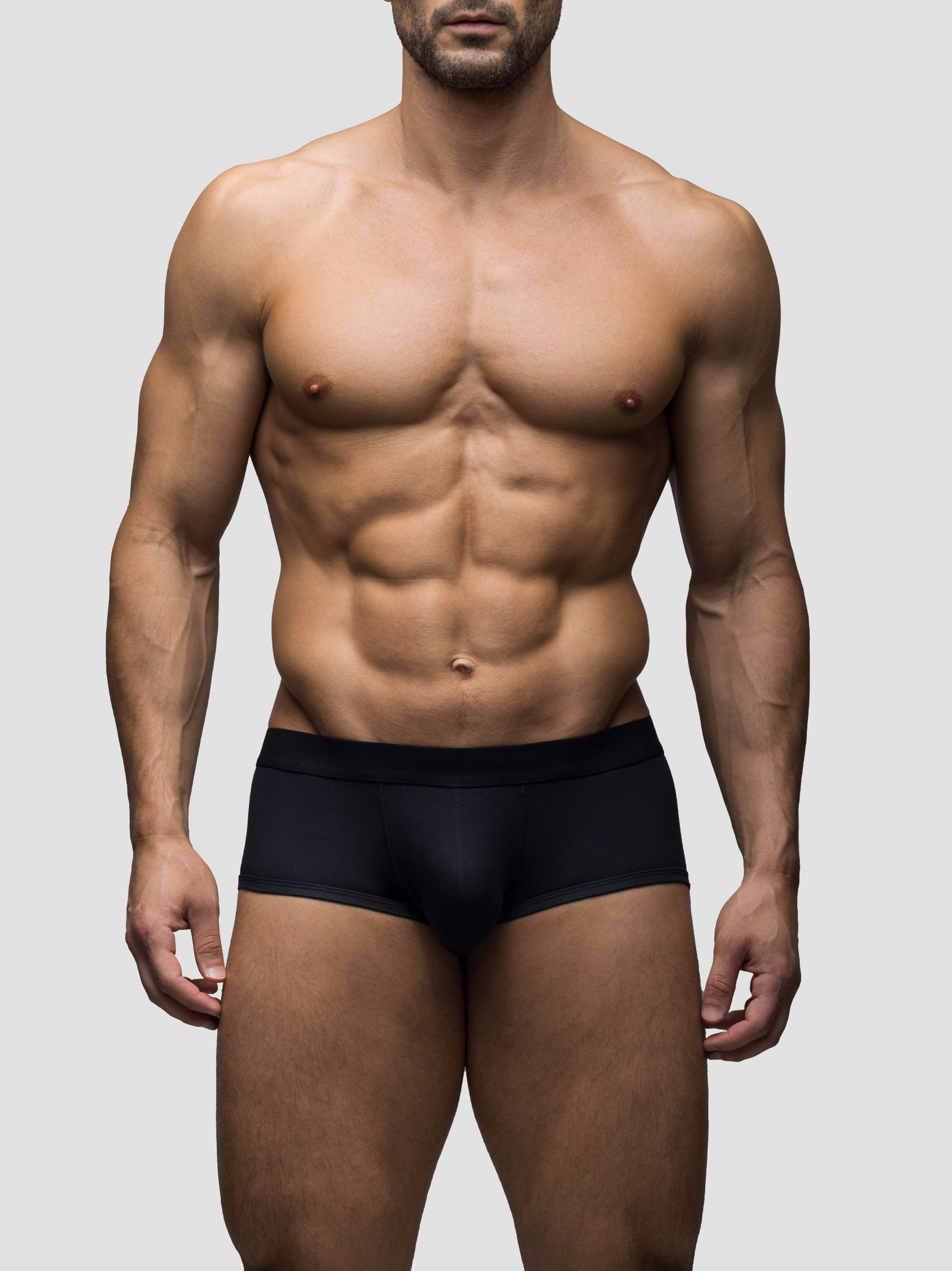 Black Mid-Rise Brief