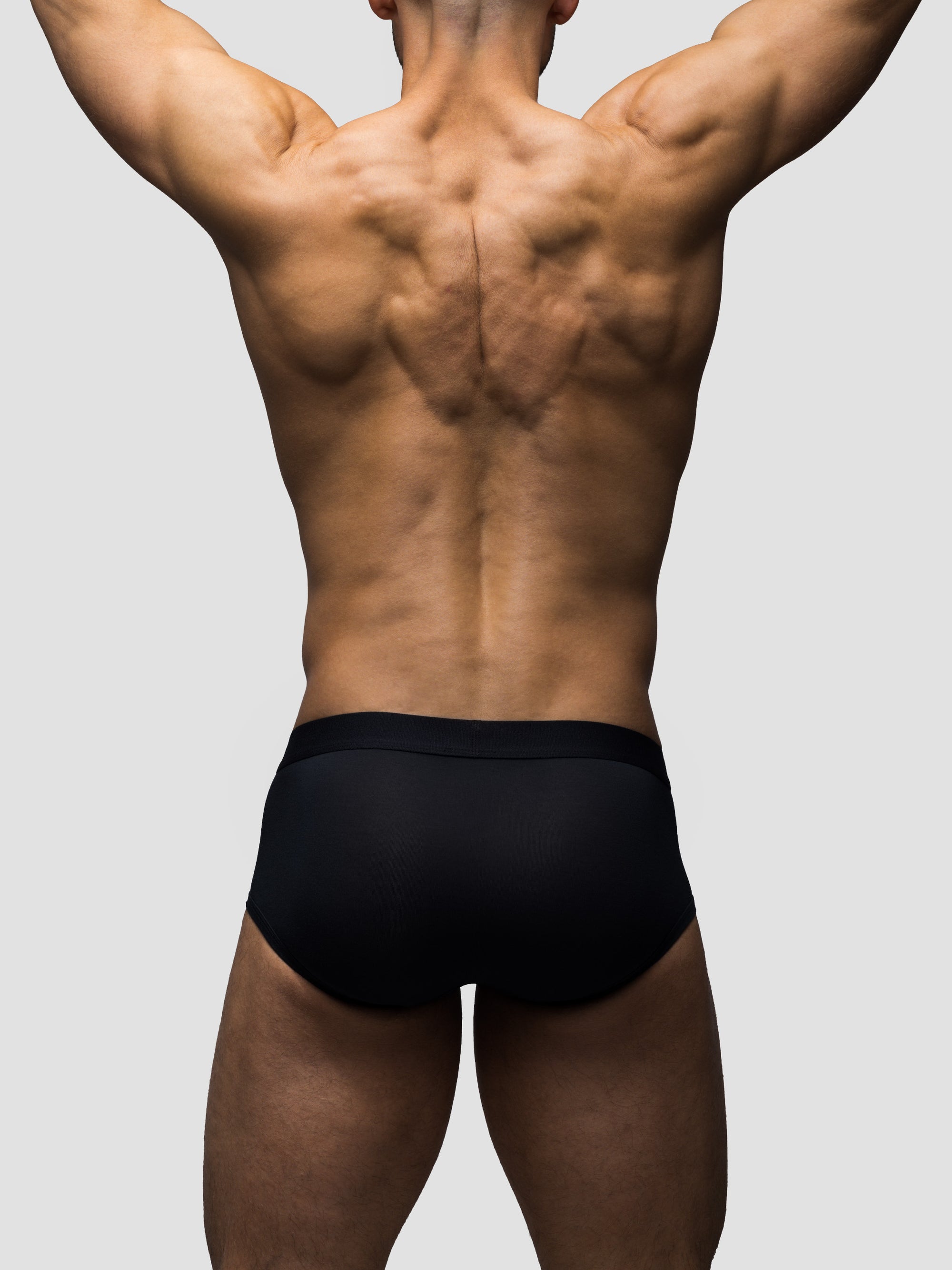 Black Mid-Rise Brief