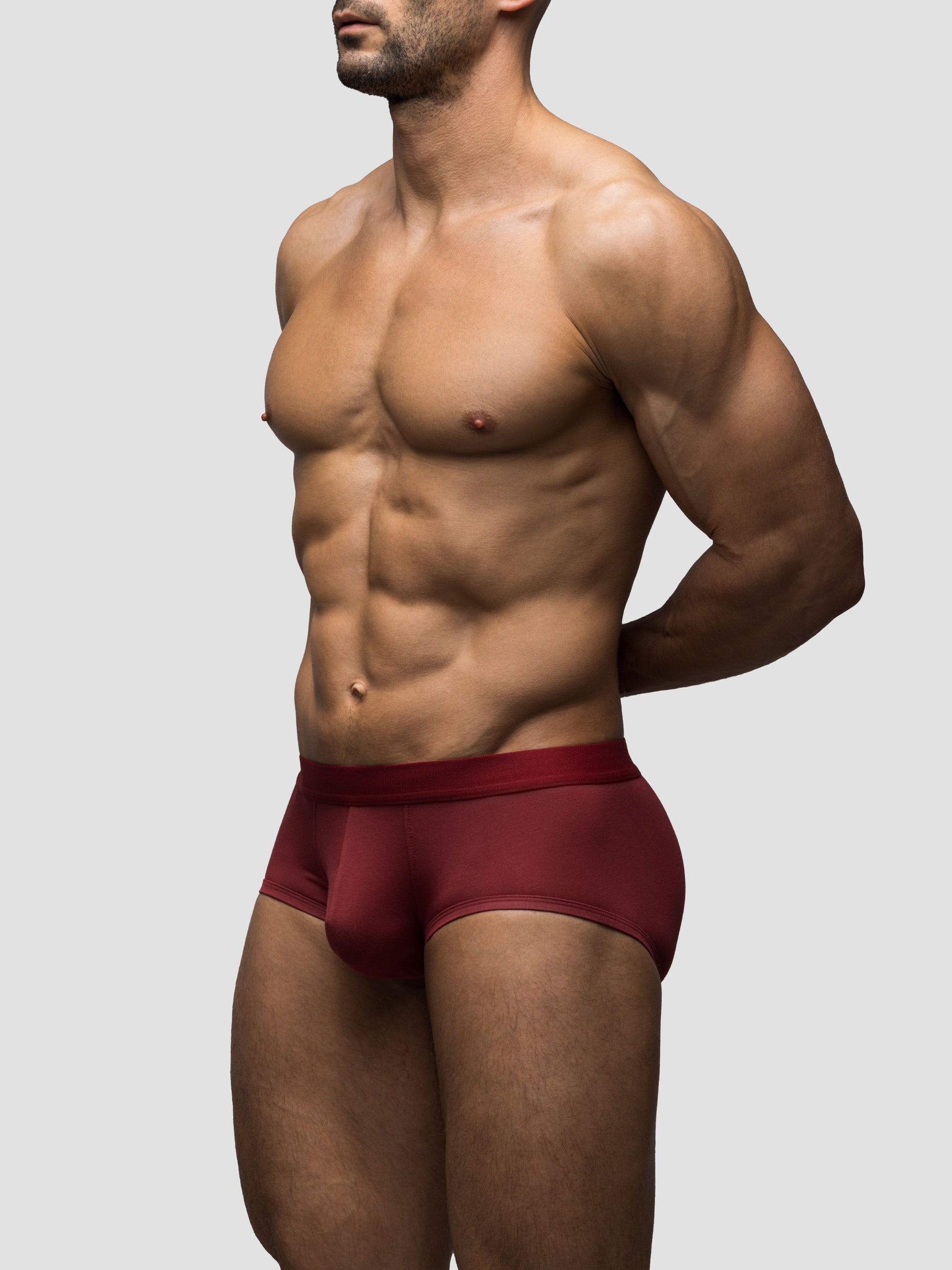Dark Brick Mid-Rise Brief