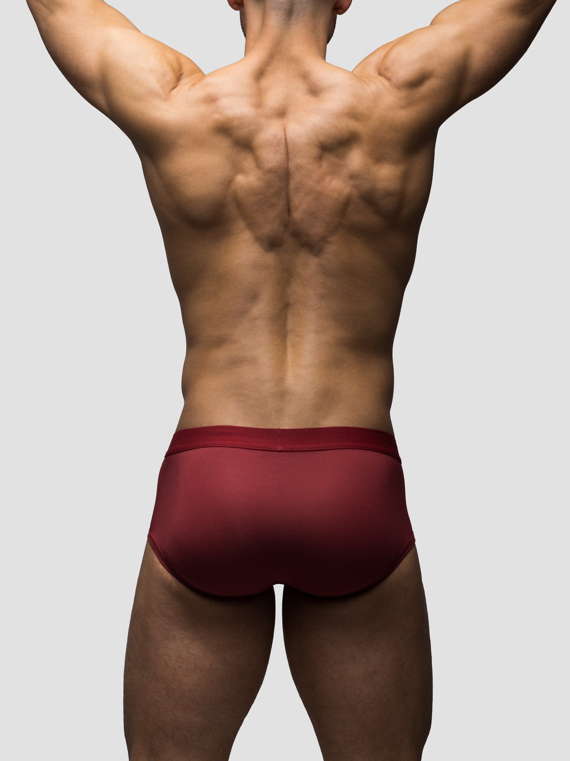 Dark Brick Mid-Rise Brief