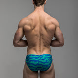Blue Discus | Shallow Swim Brief