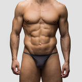 Smoke | Mesh T-Back Thong