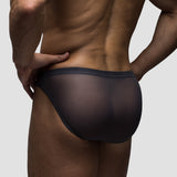 Smoke | Mesh Bikini Brief