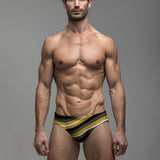 Olive Wave | Deep Swim Brief