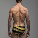 Olive Wave | Deep Swim Brief