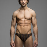 Resort Stripe | Shallow Swim Brief