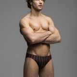 Resort Stripe | Shallow Swim Brief
