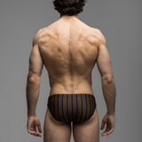 Resort Stripe | Shallow Swim Brief