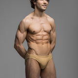 Tan Racer | Shallow Swim Brief