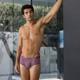 Mauve Mid-Rise Brief