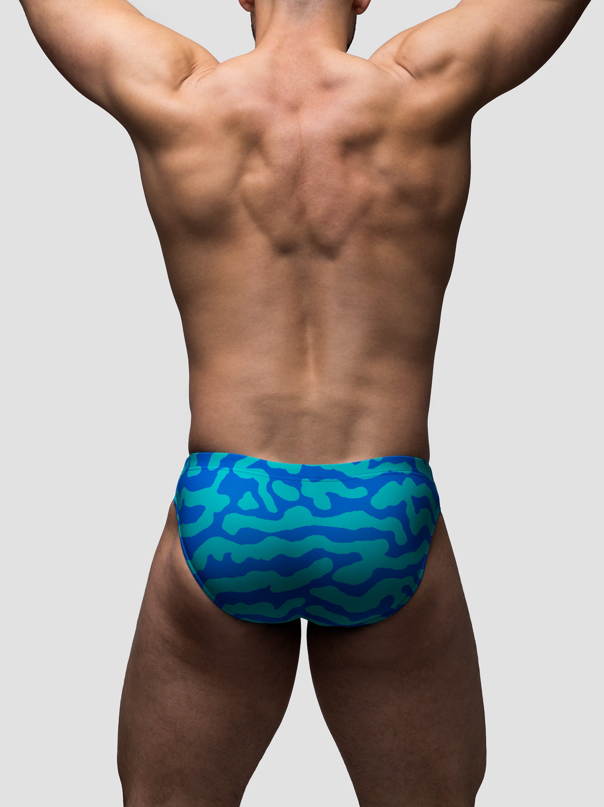 Blue Discus | Shallow Swim Brief