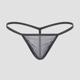 Smoke | Mesh T-Back Thong