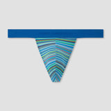 Blue Adrenaline Thong