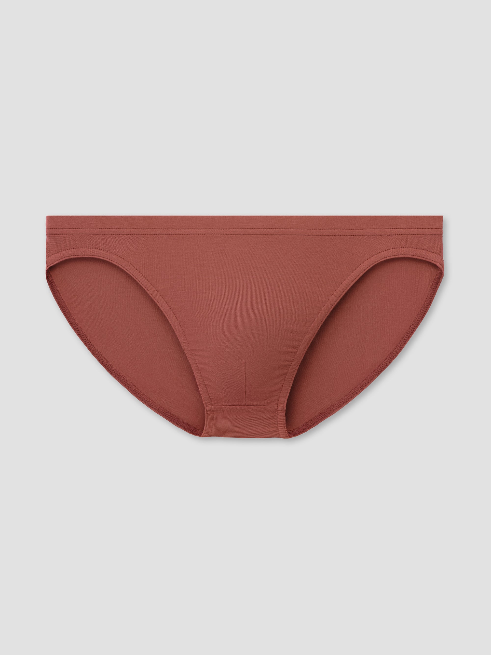 Red Clay Bikini Brief | Single-Lined