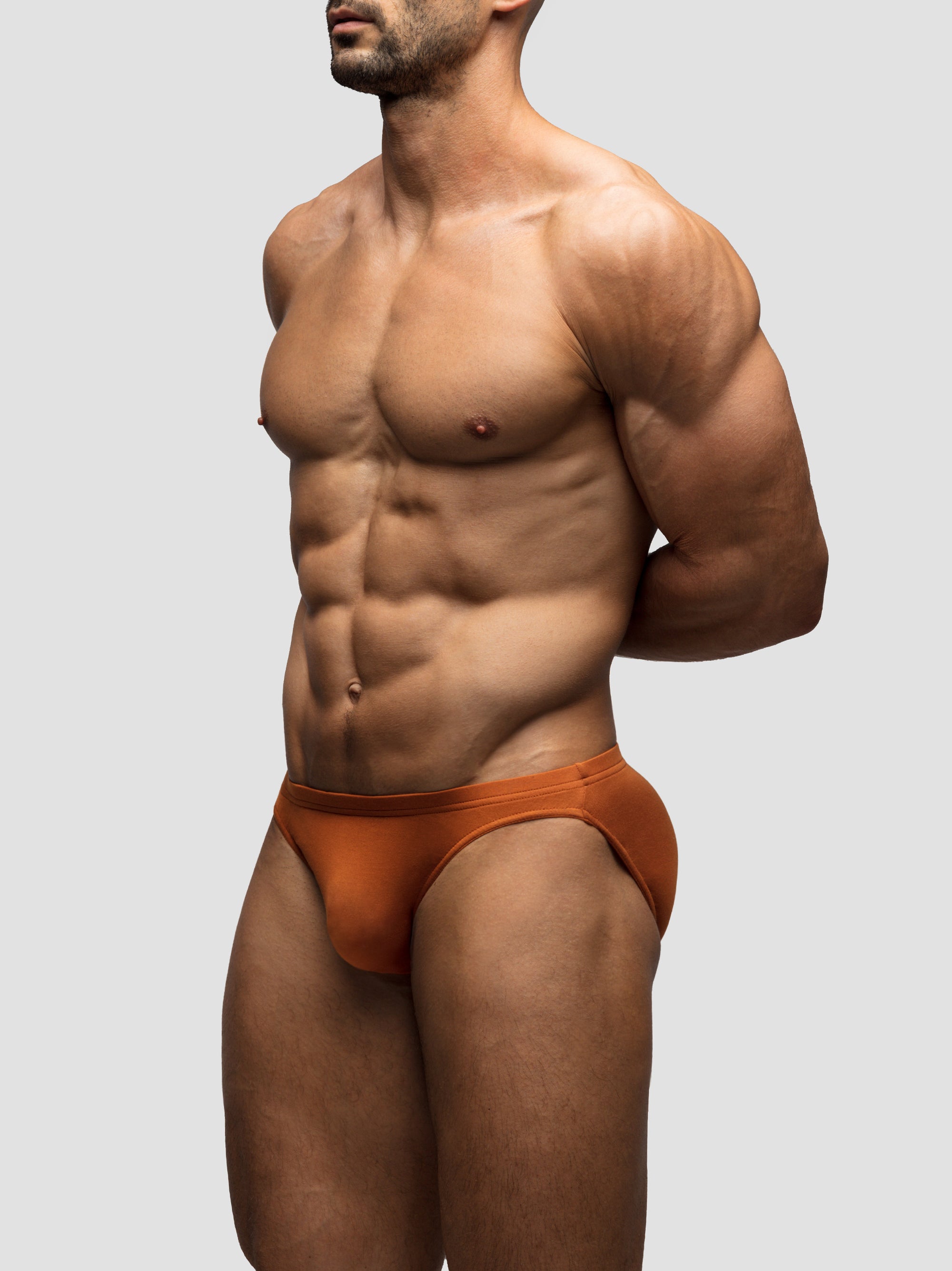 Rust Bikini Brief | Single-Lined