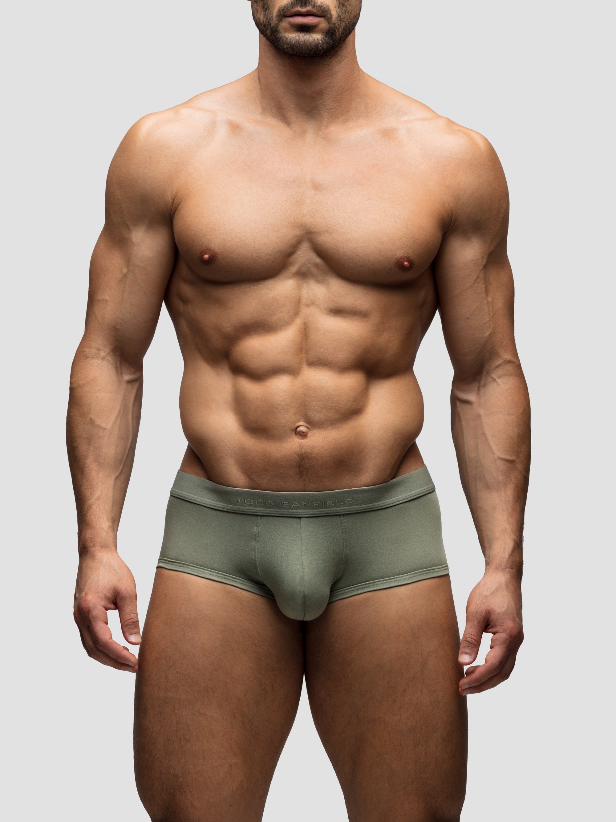Olive Mid-Rise Brief