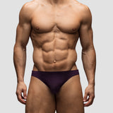 Deep Purple Bikini Brief | Single-Lined