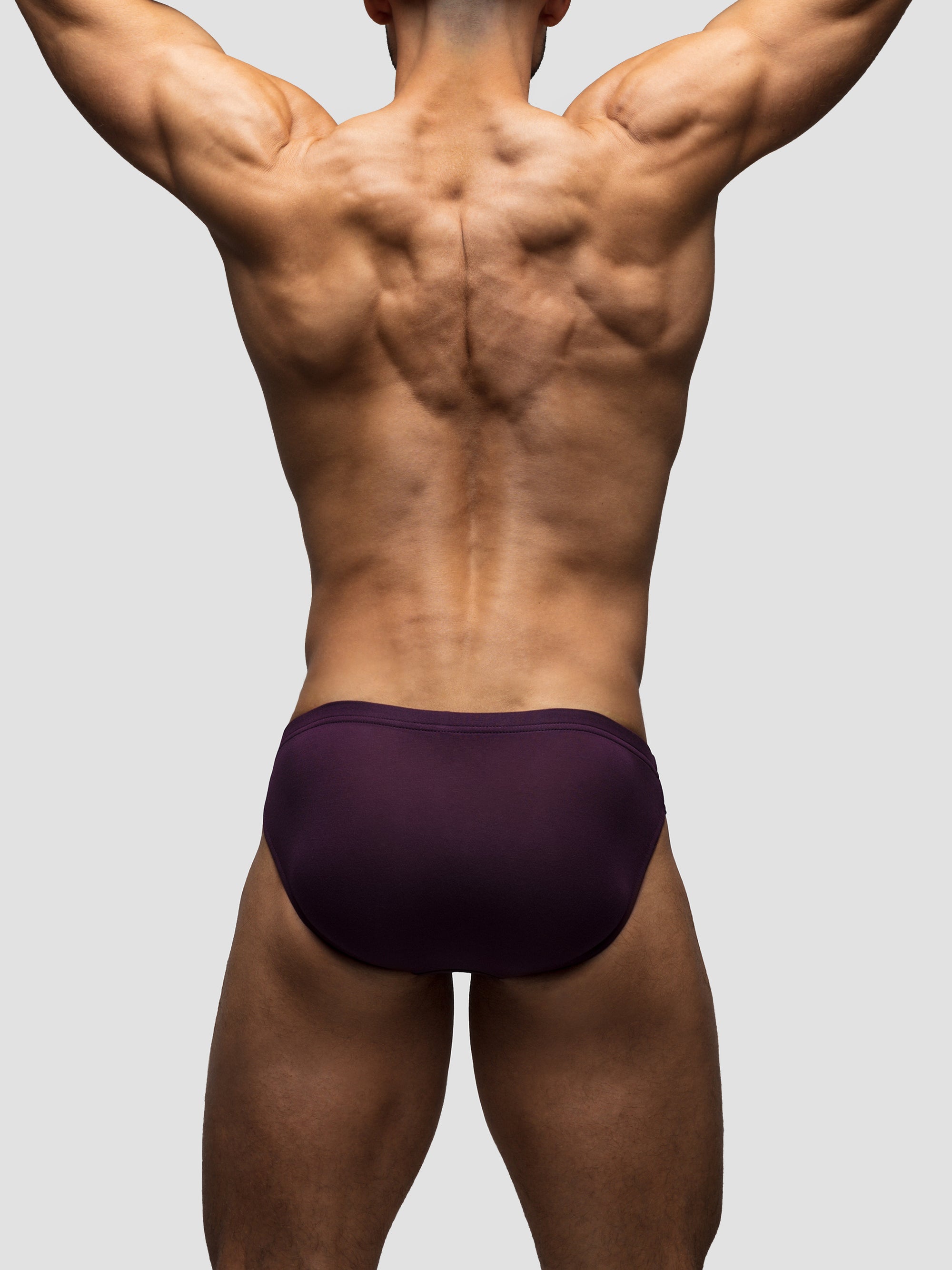 Deep Purple Bikini Brief | Single-Lined