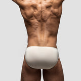 Cream Bikini Brief | Single-Lined