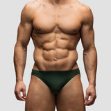 Mountain Green Bikini Brief | Single-Lined