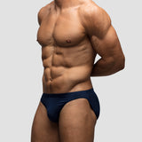 New Navy Bikini Brief | Single-Lined