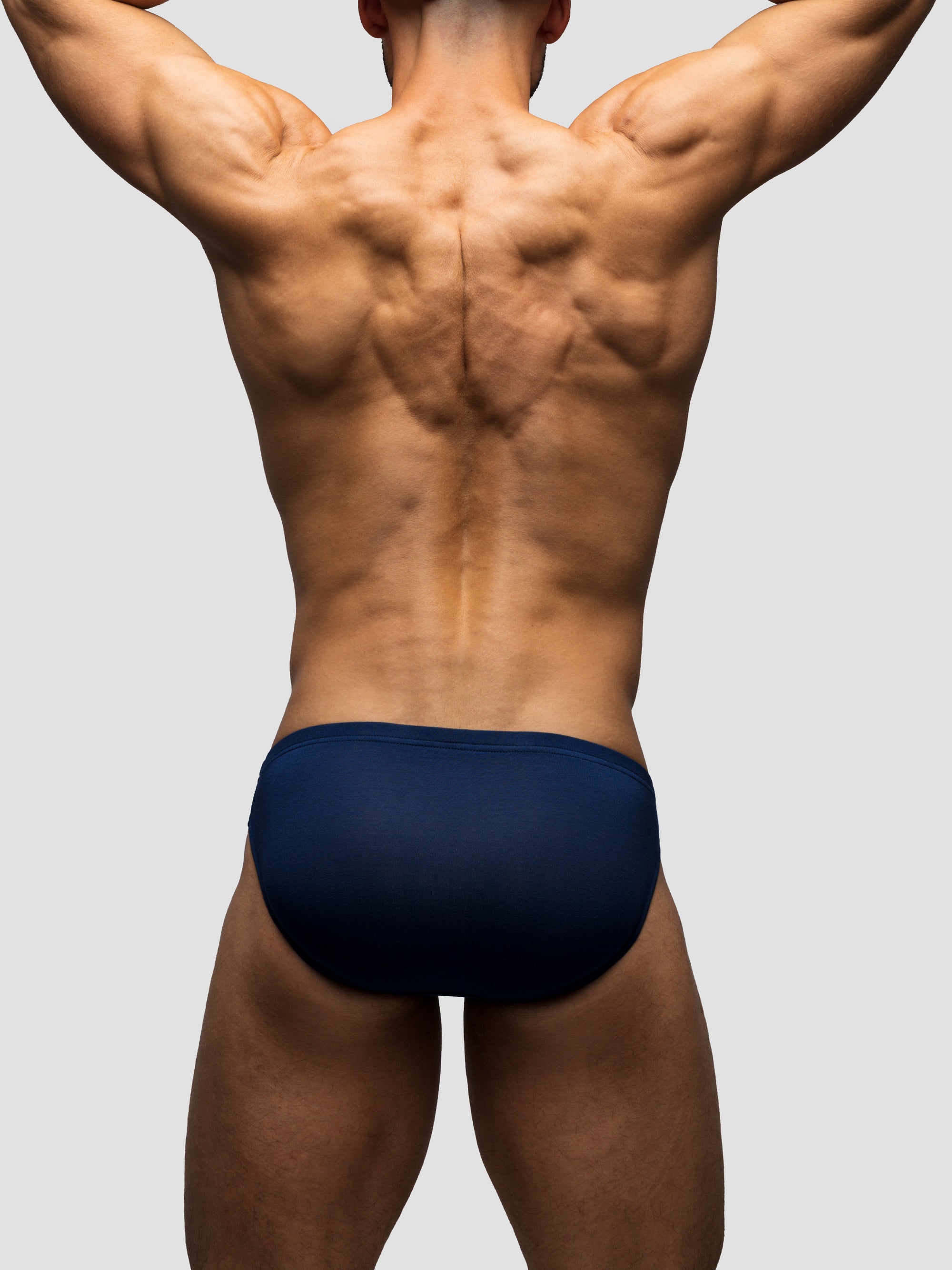 New Navy Bikini Brief | Single-Lined