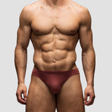 Red Clay Bikini Brief | Single-Lined