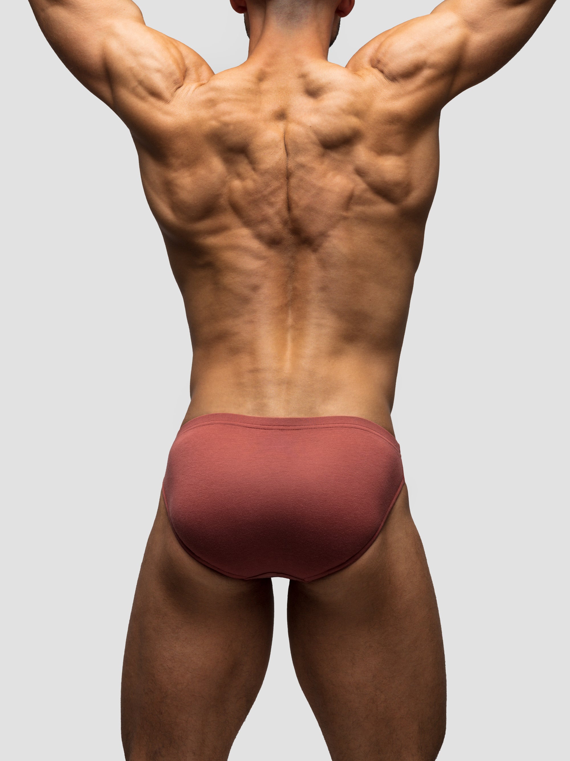 Red Clay Bikini Brief | Single-Lined