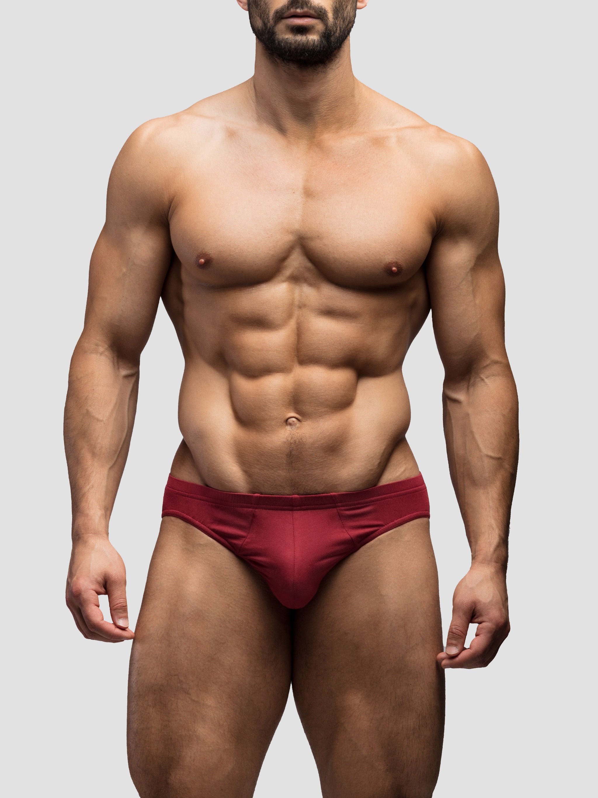 Dark Brick Bikini Brief