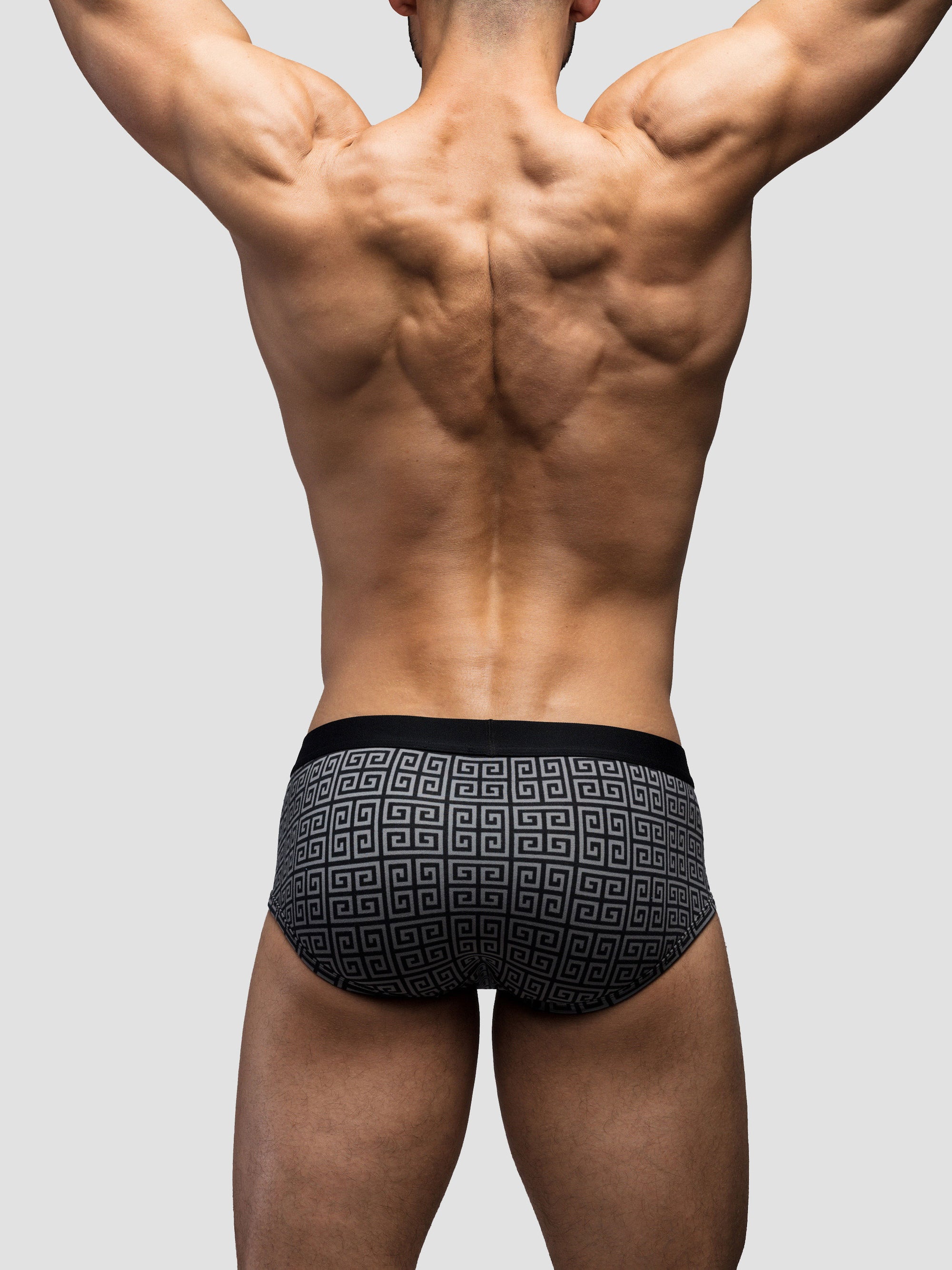 Classic Greek Key Mid-Rise Brief