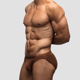 Cacao Bikini Brief | Single-Lined