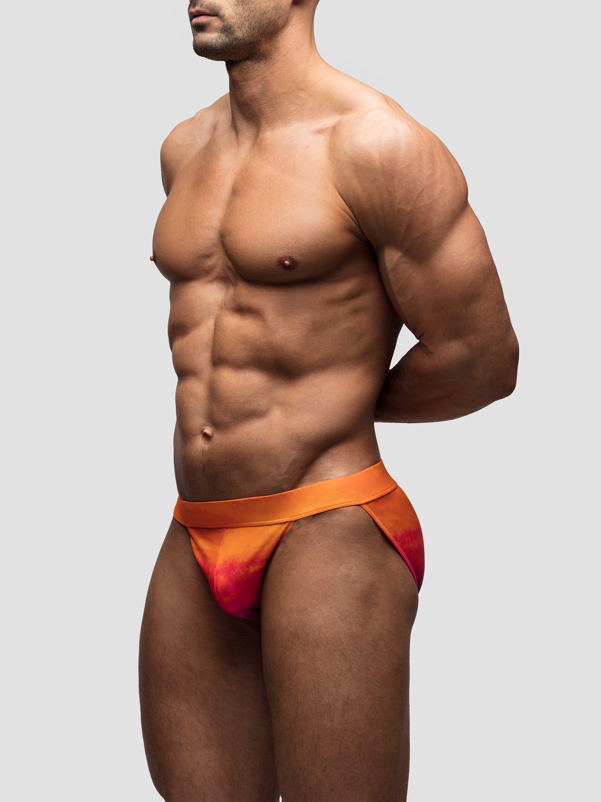 Orange Flash | High Tide Swim Brief