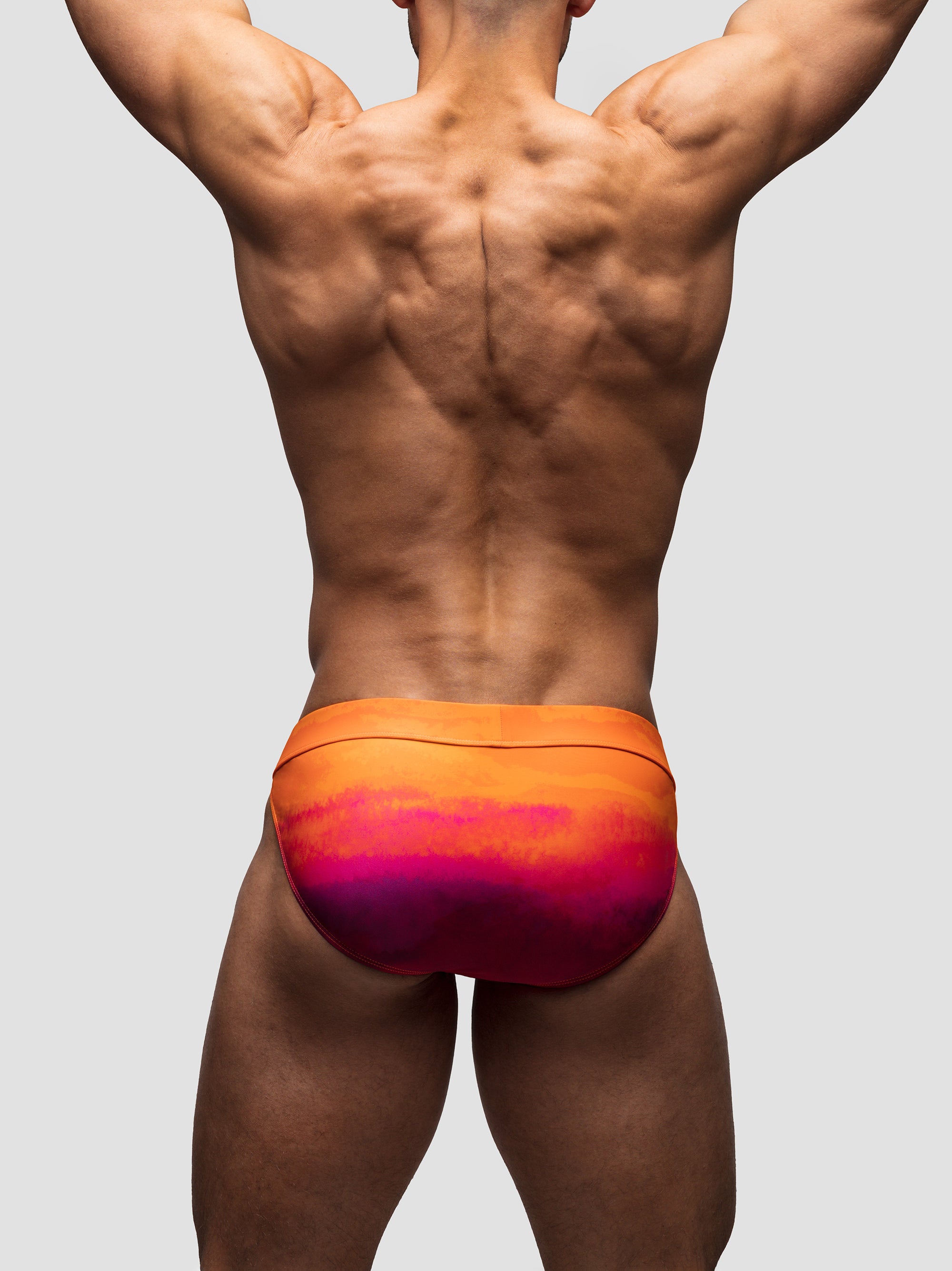 Orange Flash | High Tide Swim Brief