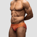 Coral Dot | Deep Swim Brief