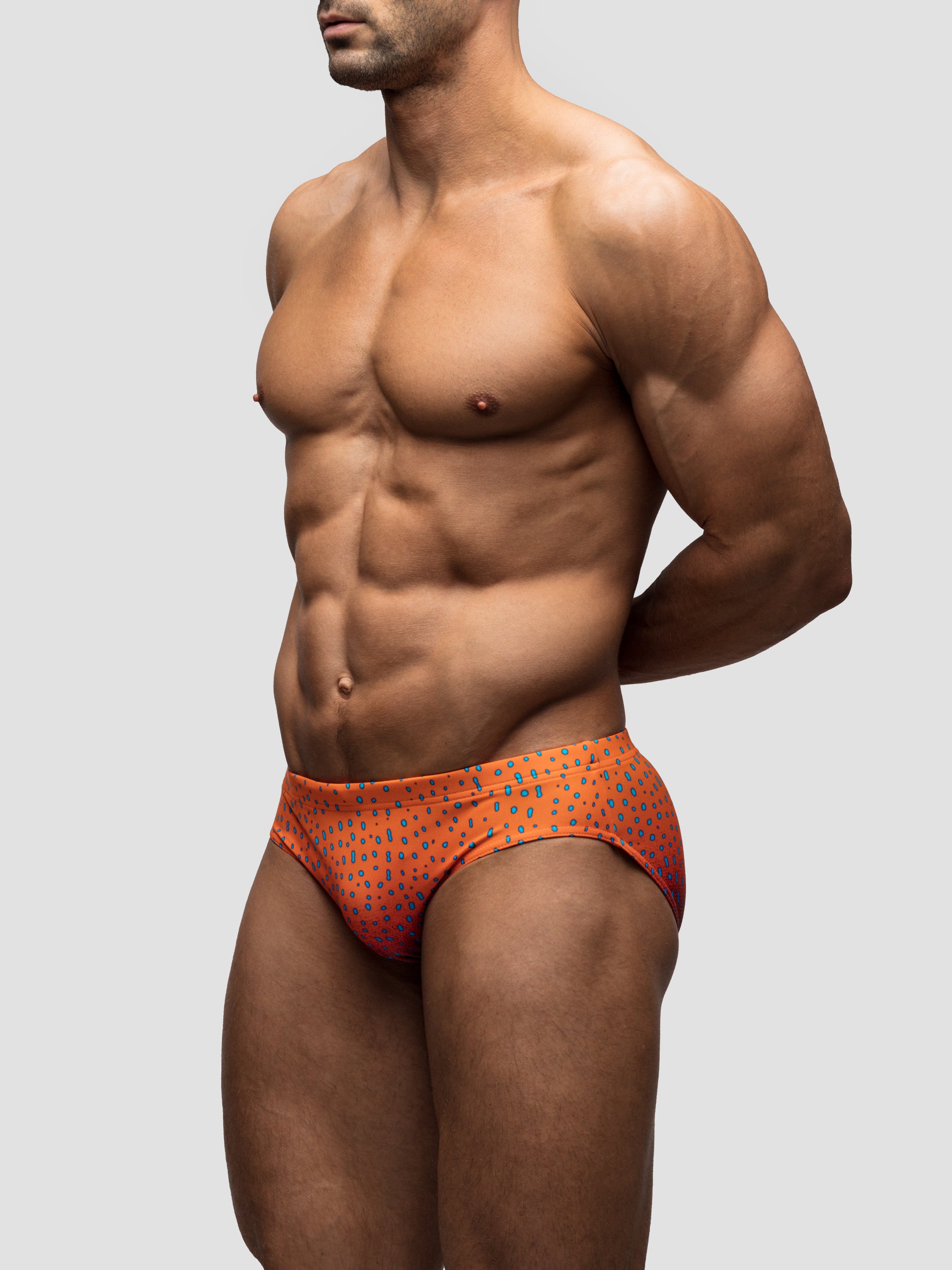 Coral Dot | Deep Swim Brief