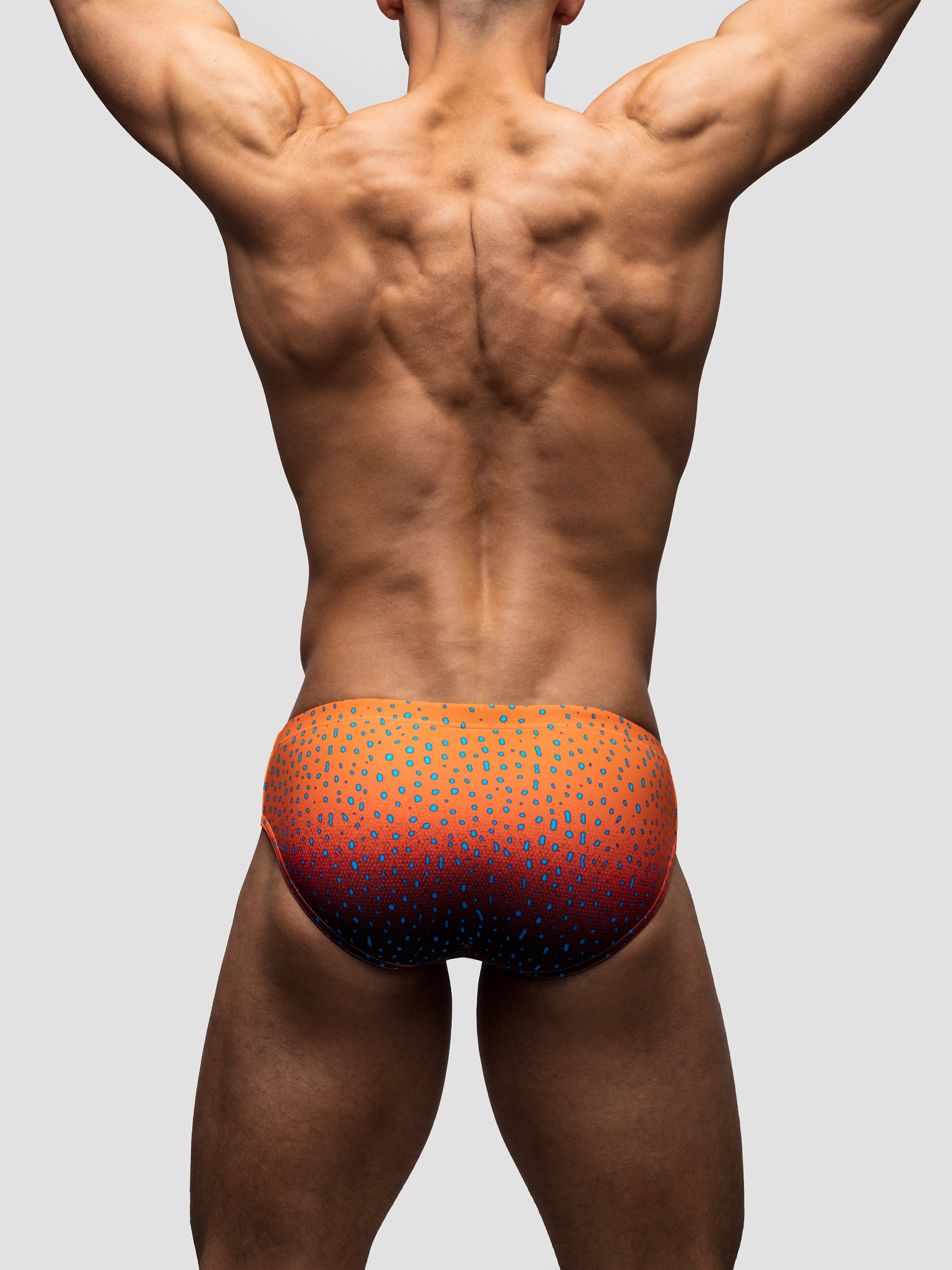 Coral Dot | Deep Swim Brief